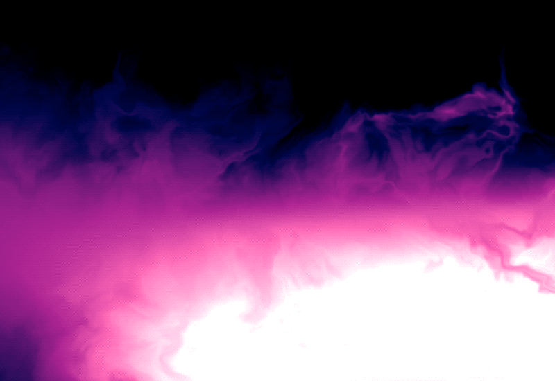 Animation of generative abstract sunset clouds by ilithya